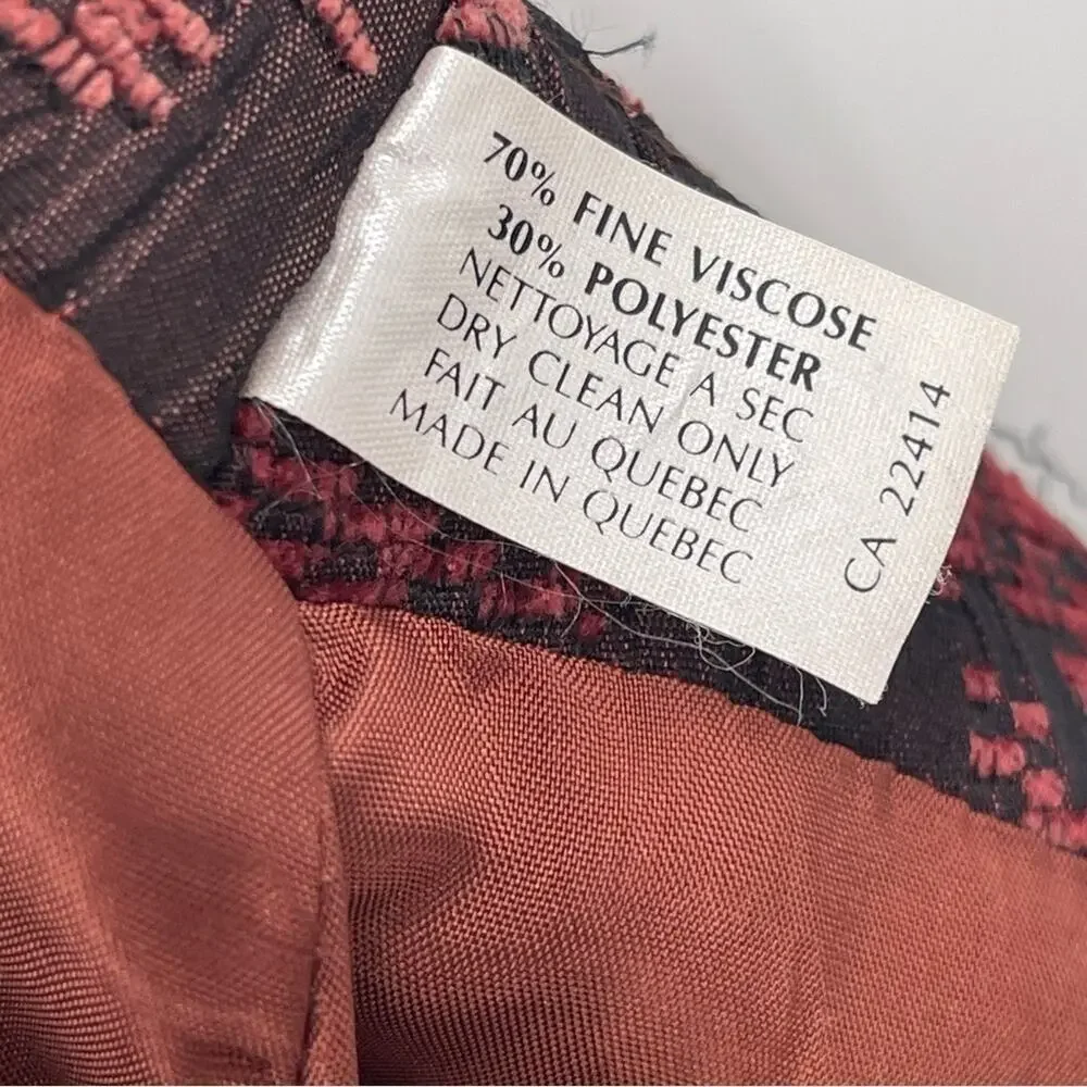 Ou Empereur Ou Rien Montreal vintage skirt size 11